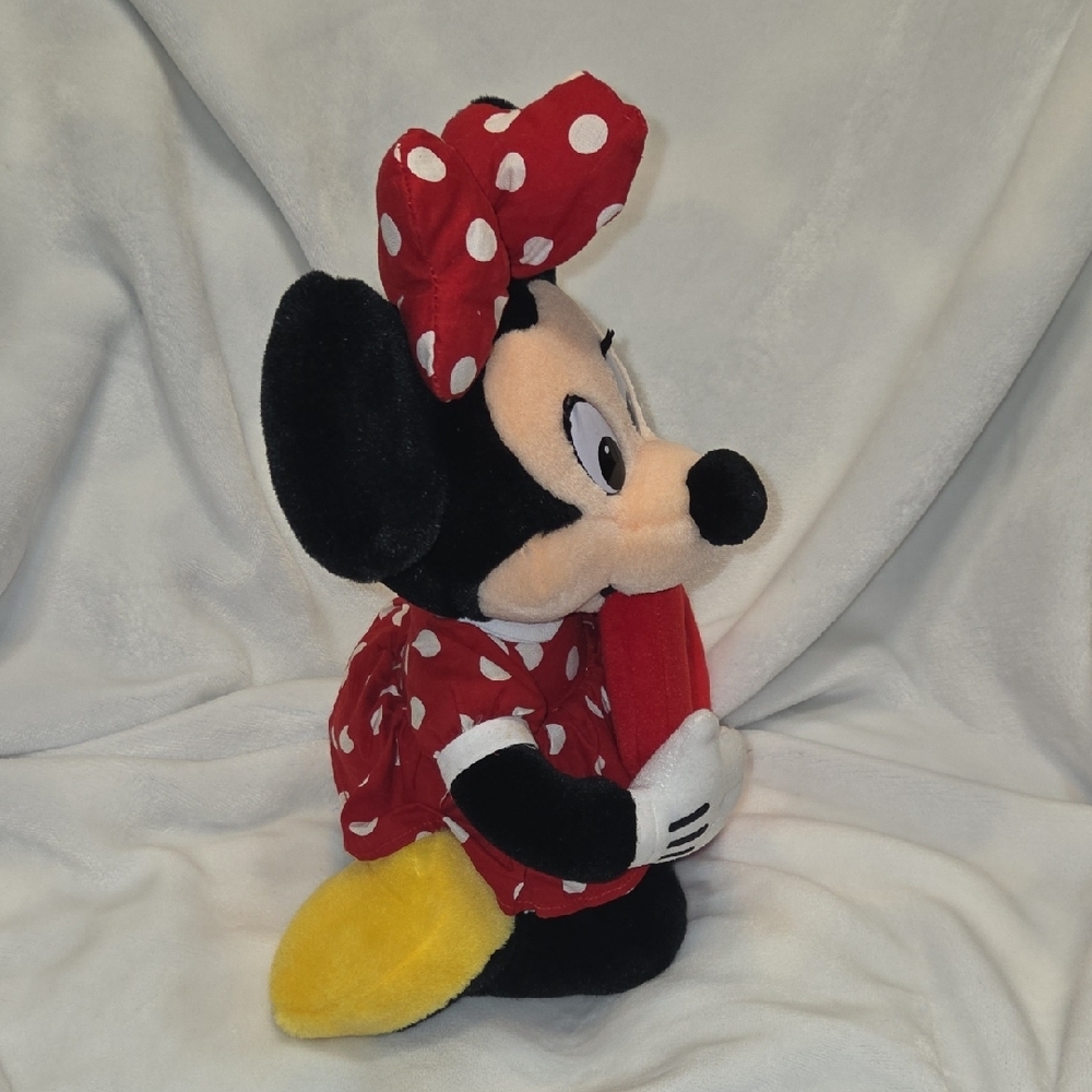 Disneyland Minnie Mouse Plush with‎ Heart Frame - Picture 5 of 11
